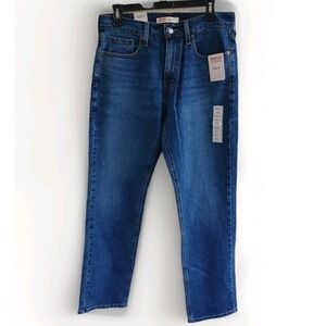 NWT Signature by Levi Strauss Co Mens Athletic Fit Jeans 30x32 Blue Denim Flex